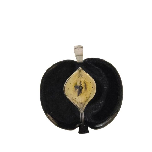 Antique Art Deco Swiss Made Mod Dep Int Early Lucite Watch Pendant (A8682) - Picture 2 of 9